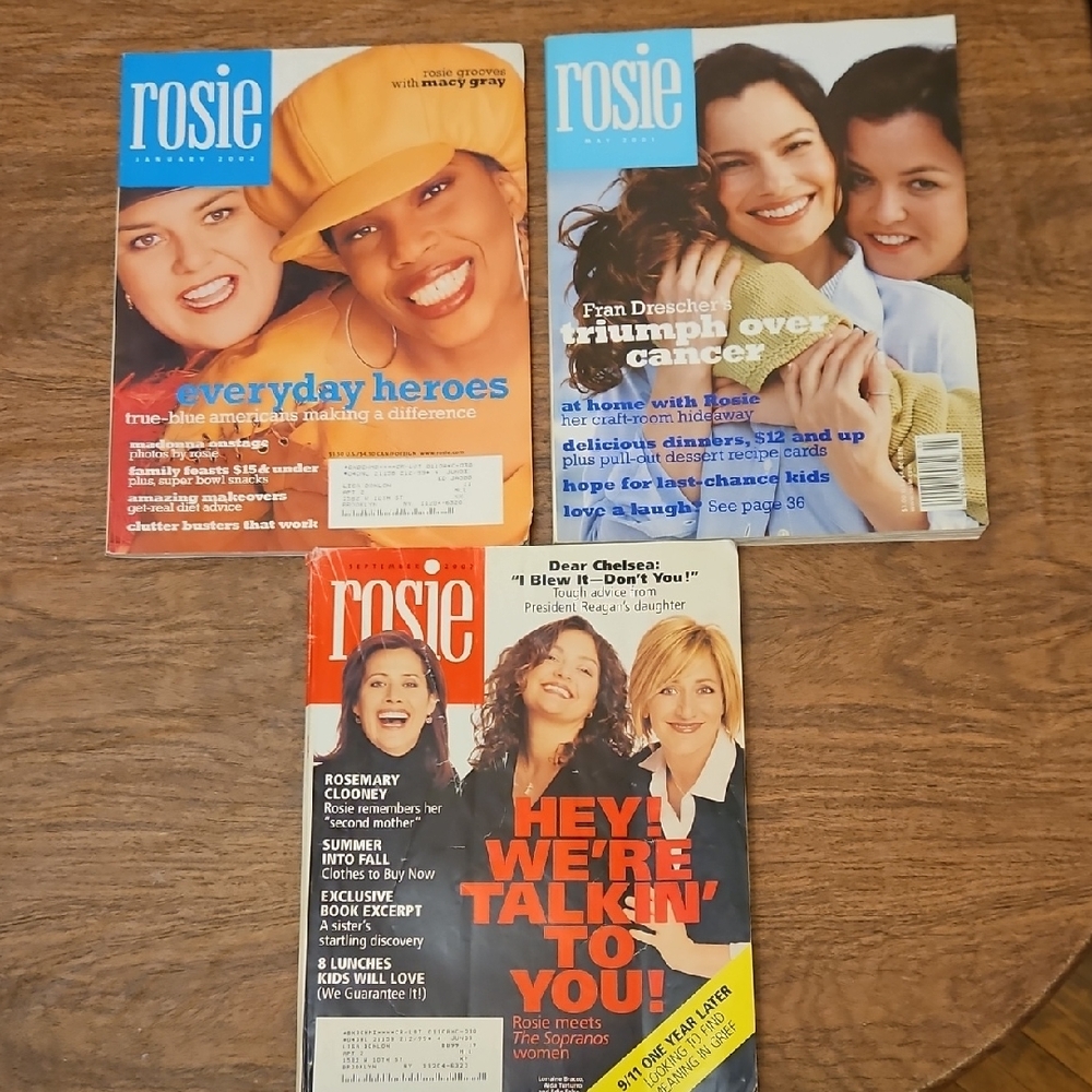 Vintage Rosie O'Donnell Magazine Collection